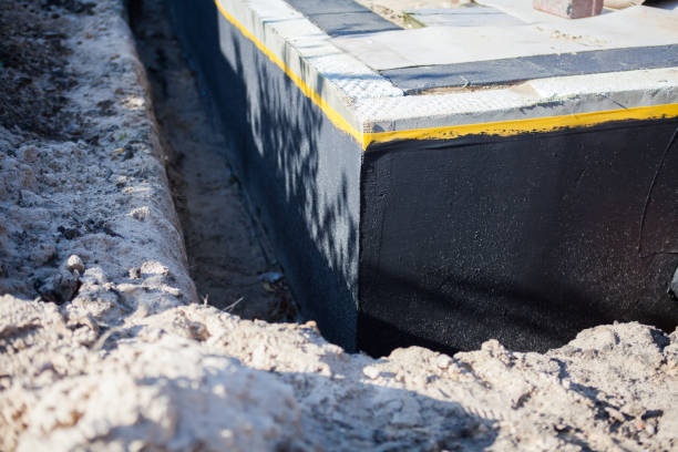 Professional Crawl Space Encapsulation technician working in Leicester, NY